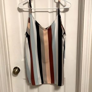 Torrid - Multicolor Striped Tank